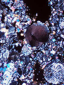 No5偏光顕微鏡直交ニコル