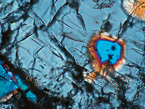 No10偏光顕微鏡直交ニコル